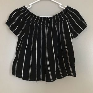 Off the shoulder shirt